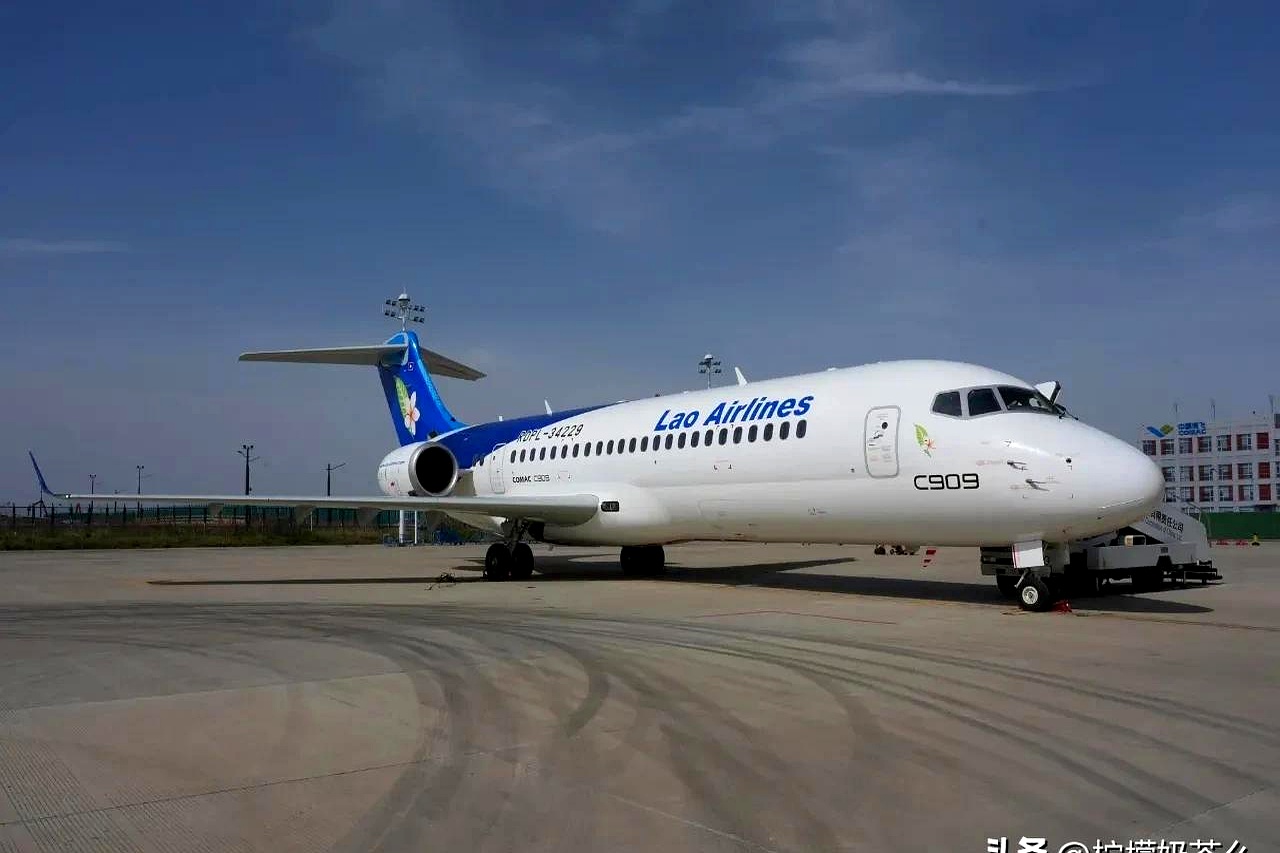 国产飞机C919和C909首次亮相中东