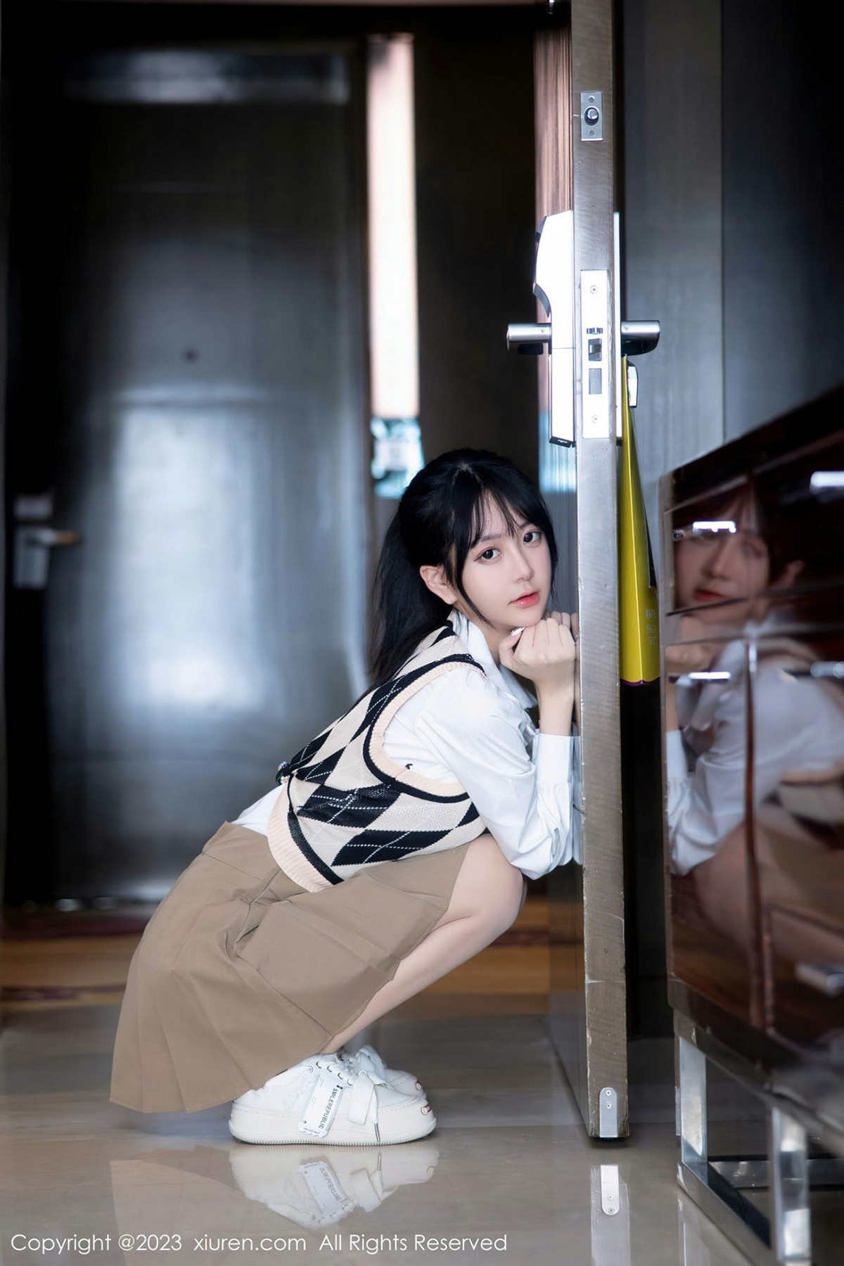 图片[3]-【XiuRen秀人網】2023.02.27 Vol.6329 謝小蒽【94P】-六色网
