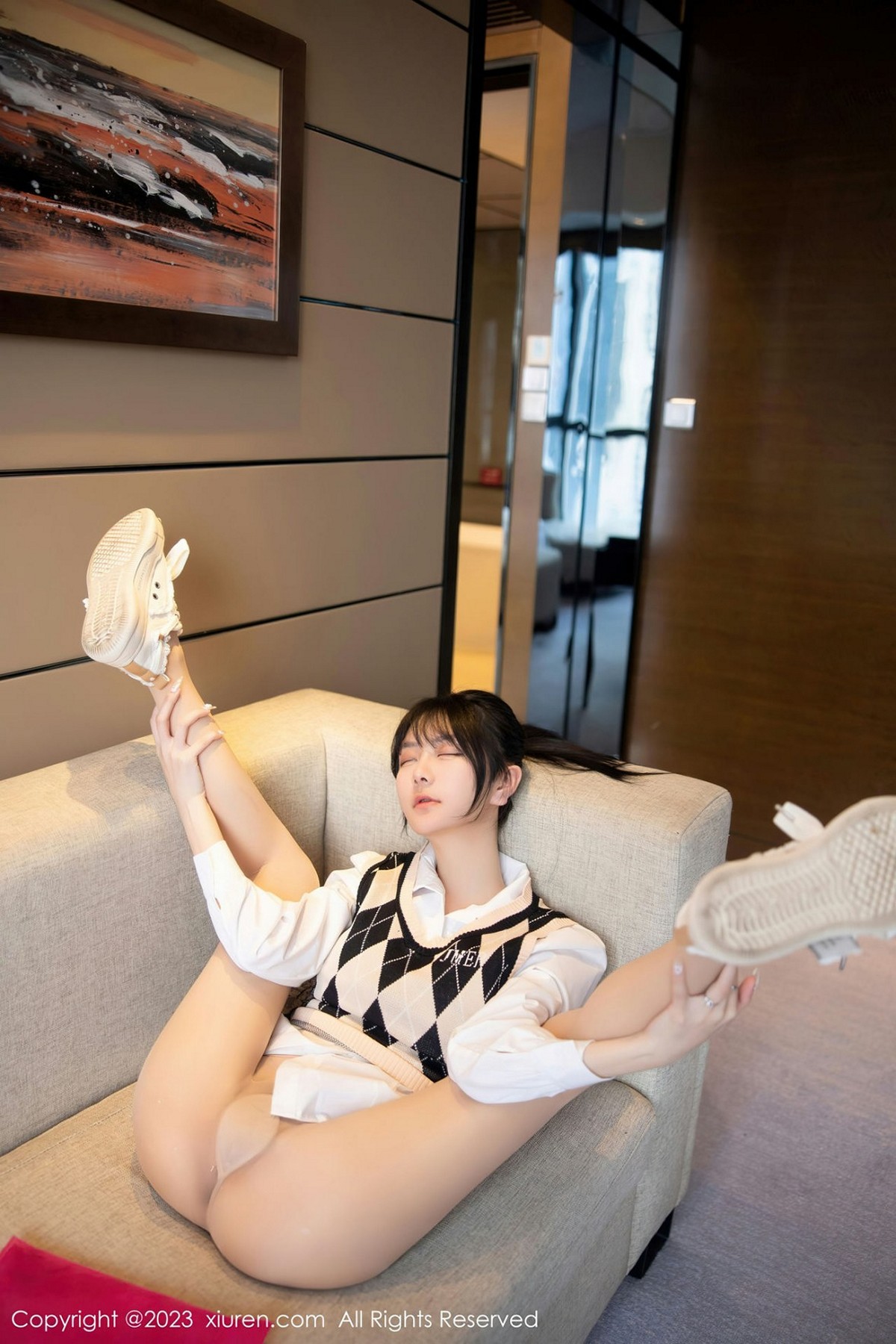 图片[21]-【XiuRen秀人網】2023.02.27 Vol.6329 謝小蒽【94P】-六色网