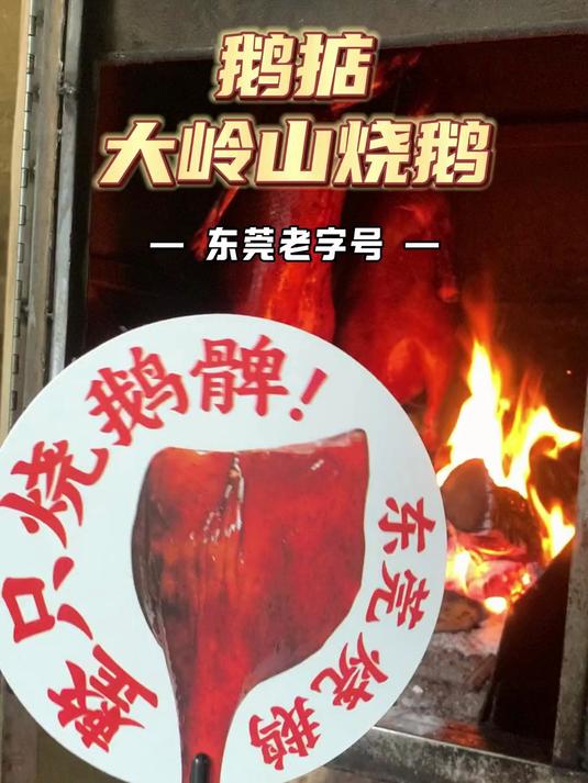 寻味东莞：鹅掂大岭山烧鹅