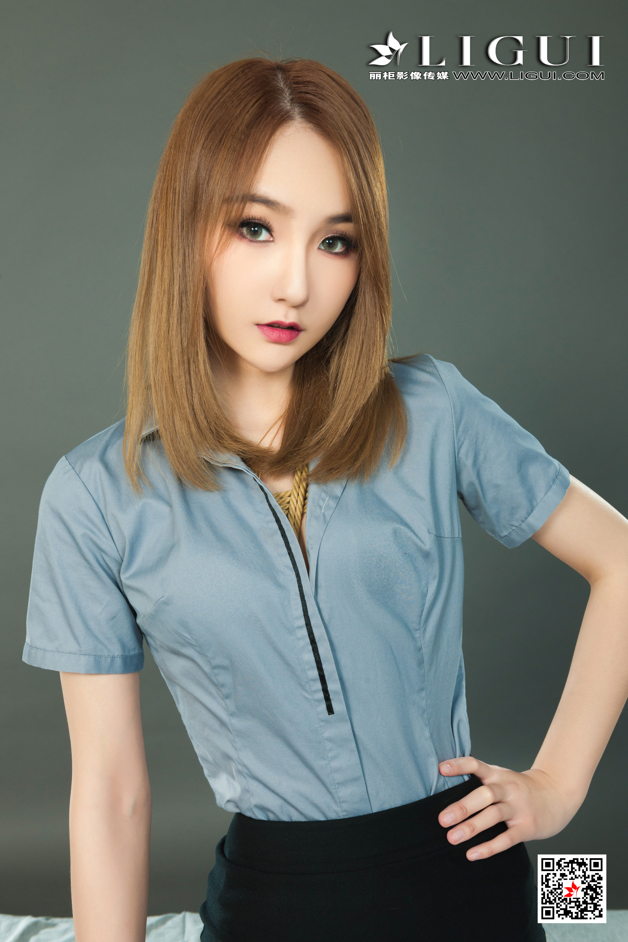 图片[2]-[Ligui丽柜] 2021.02.19 网络丽人 Model 蕊蕊-六色网