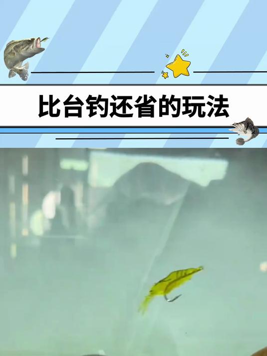 让玩路亚的消耗比台钓还低,冷门暴扣饵小草虾泳姿活灵活现像真虾