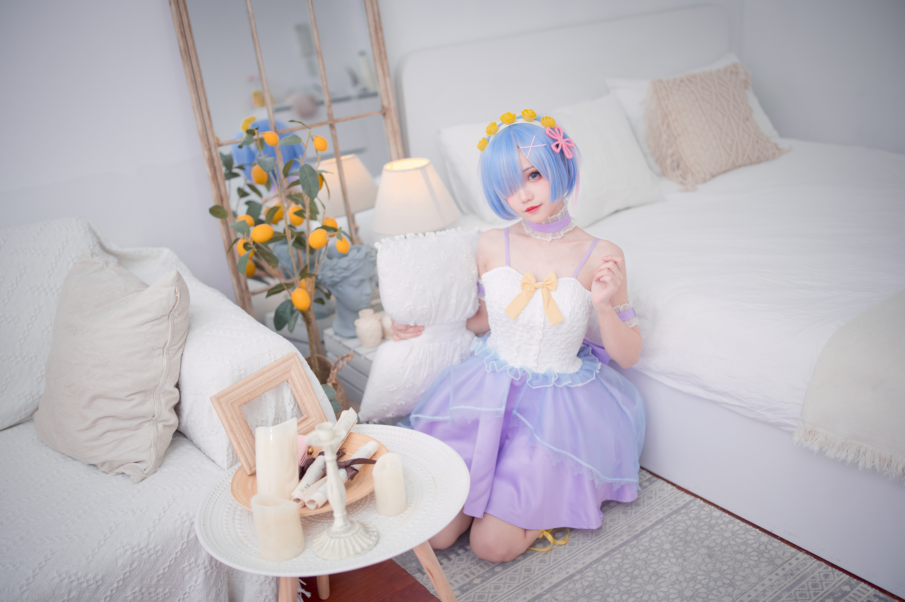 图片[4]-花柒hana NO.007 — 蕾姆CLEAR DRESS [15P34M]-六色网