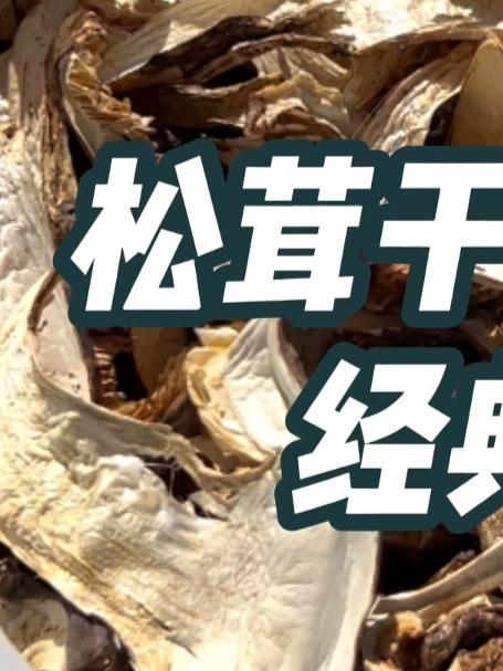 松茸干片的三种经典吃法