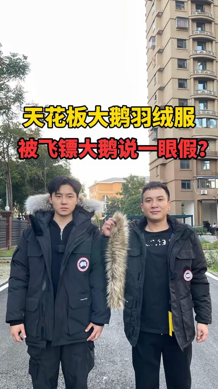 天花板加拿大鹅羽绒服时尚感满满