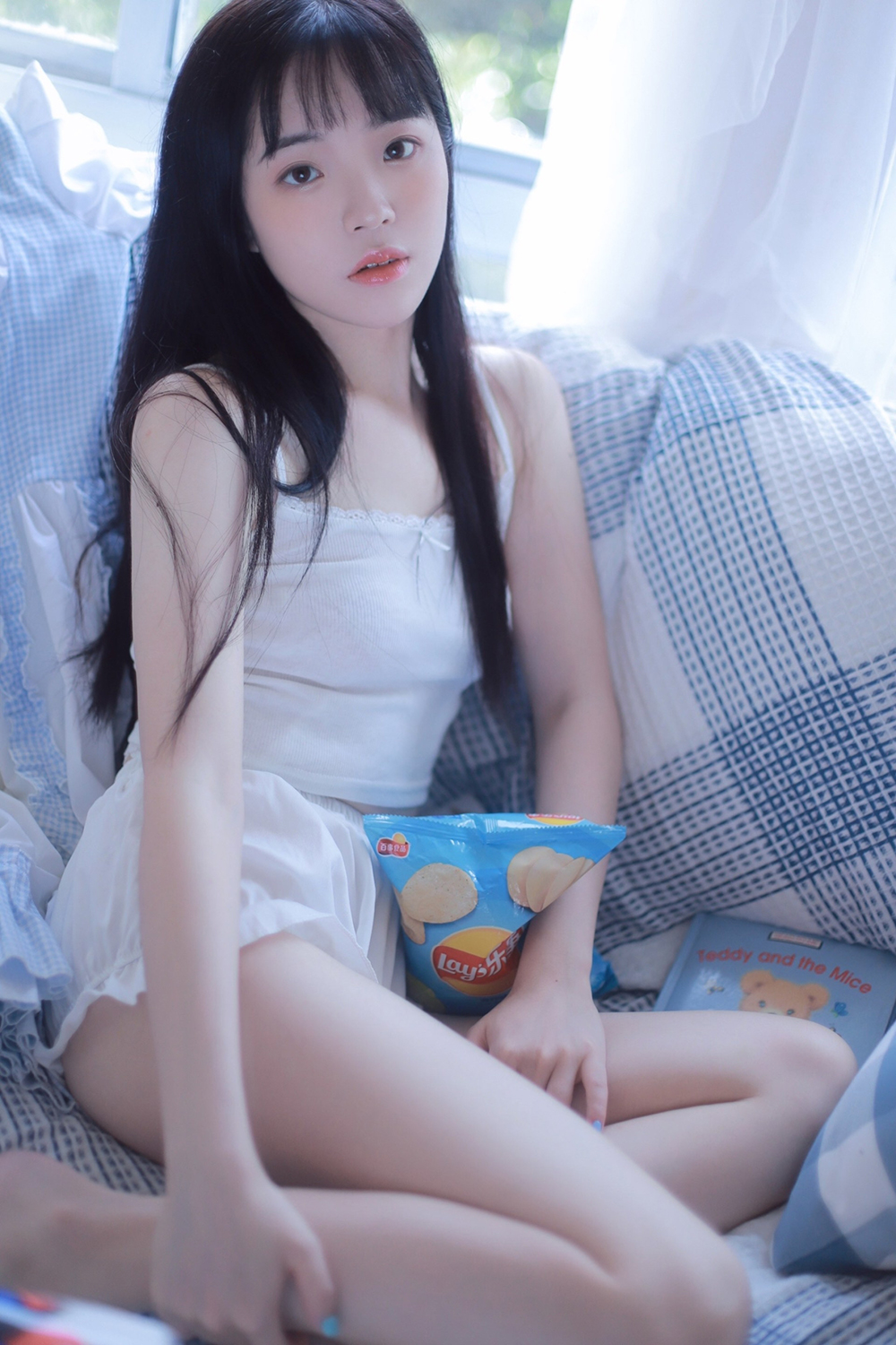 图片[4]-茶系少女-六色网