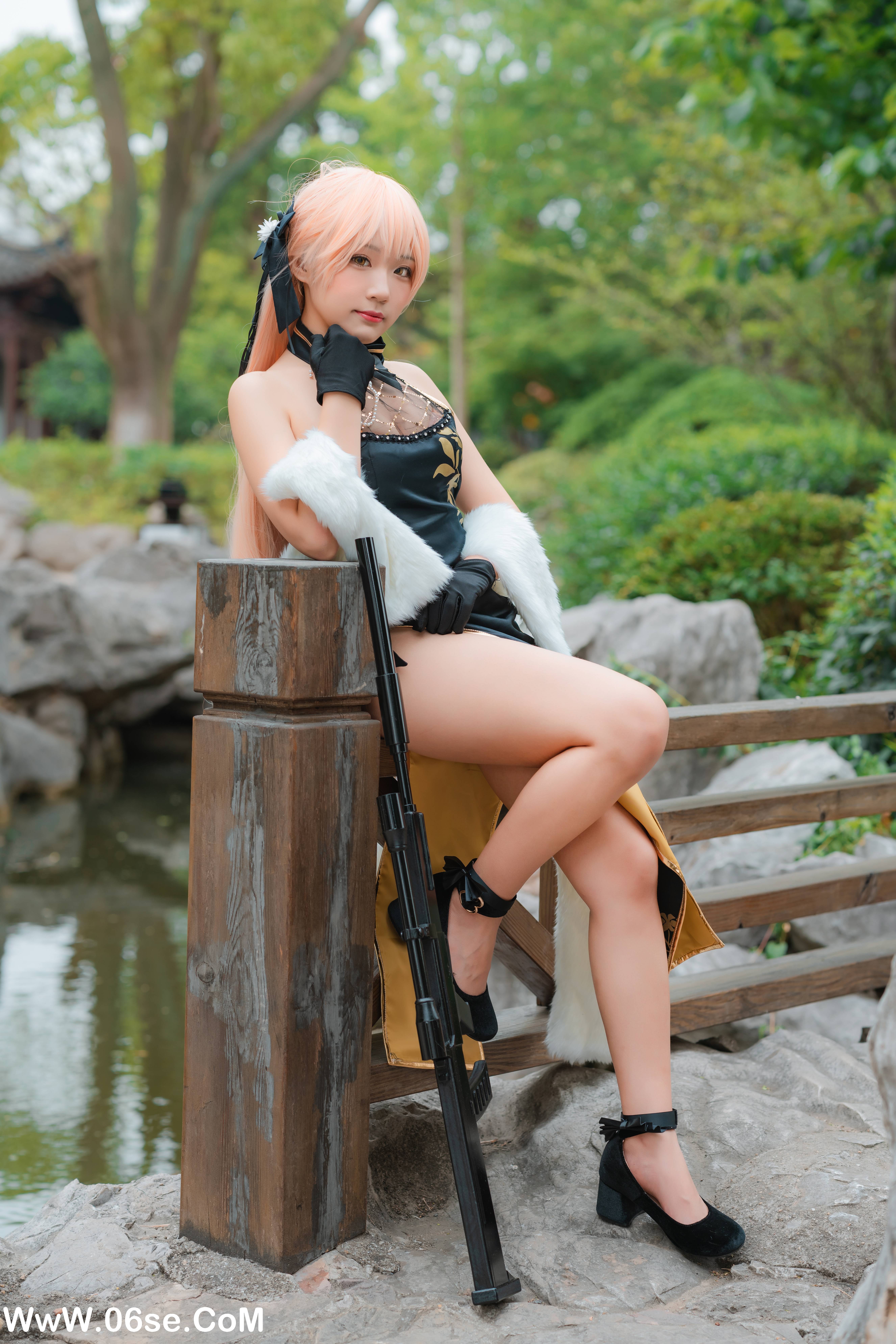 图片[11]-Mime弥美 NO.017 – 少女前线 OTS-14 紫雨心[21P312M]-六色网