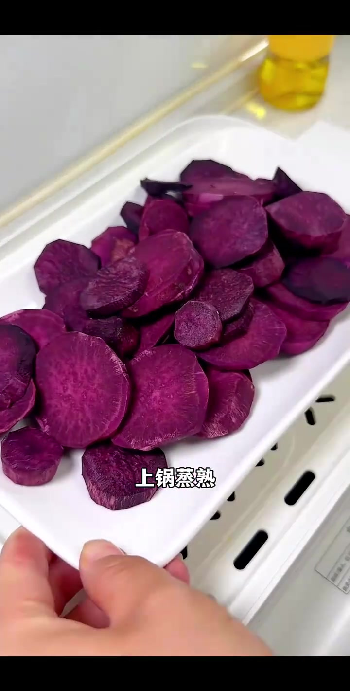 早餐做了一口一个的夹心小馒头