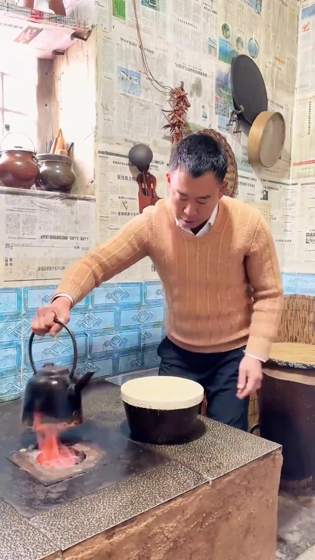 中国四大发明之一火药,山西美食之手工挂面