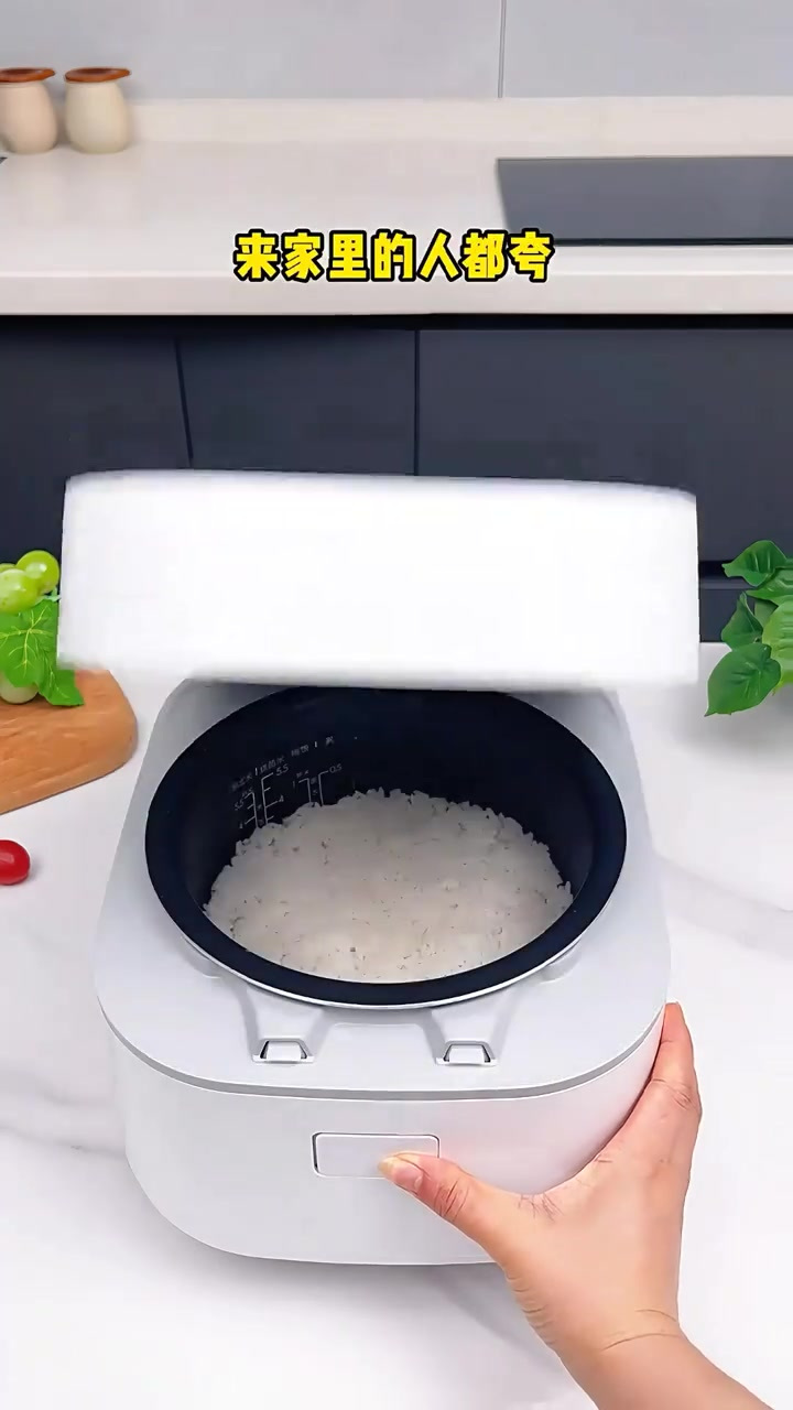 「小型智能煮饭锅」美的电饭锅,3升多功能满足需求!