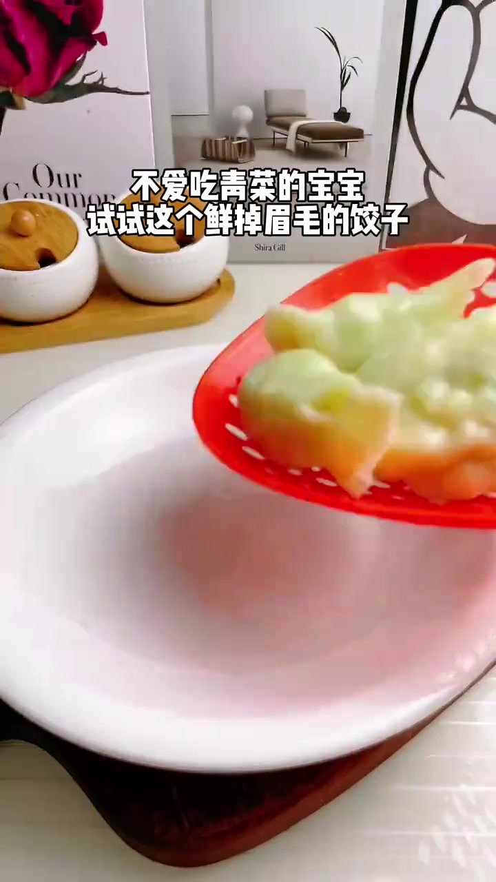 今天这个素馅饺子真的太好吃了,快给宝宝试试吧