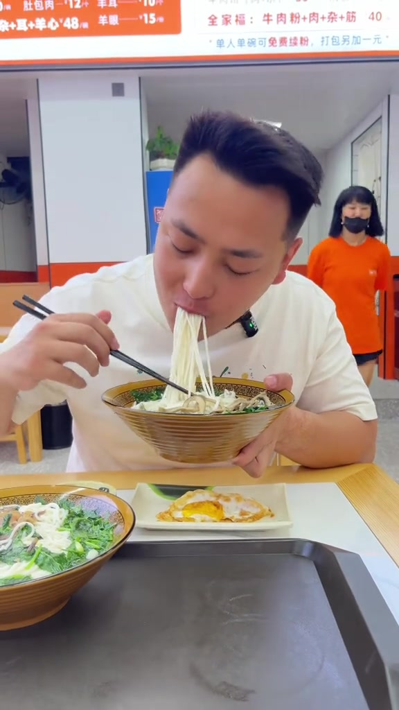 后岗黔香香牛羊肉粉馆,主打的就是真材