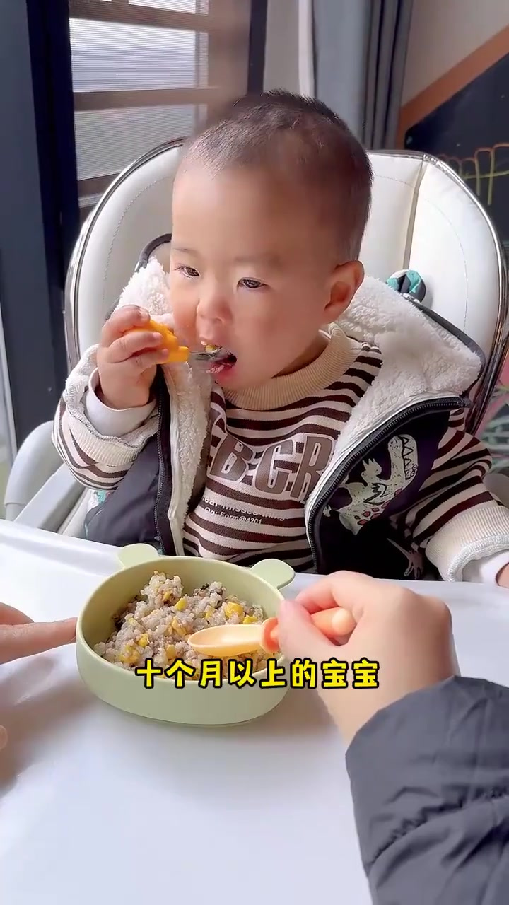 十个月宝宝就可以吃的又软烂又香的牛肉焖饭,做法简单又营养