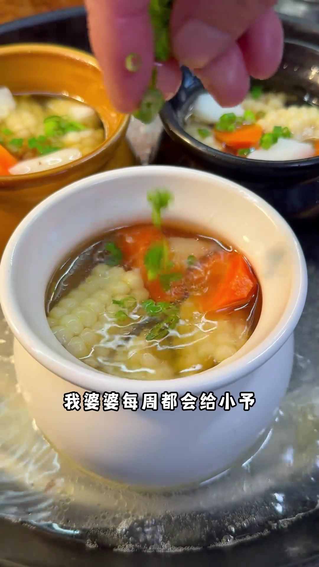 玉米排骨汤，清清甜甜，特别好喝