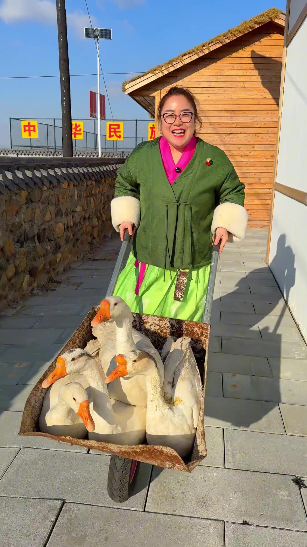 今天做两只熏大鹅，看给他们馋的