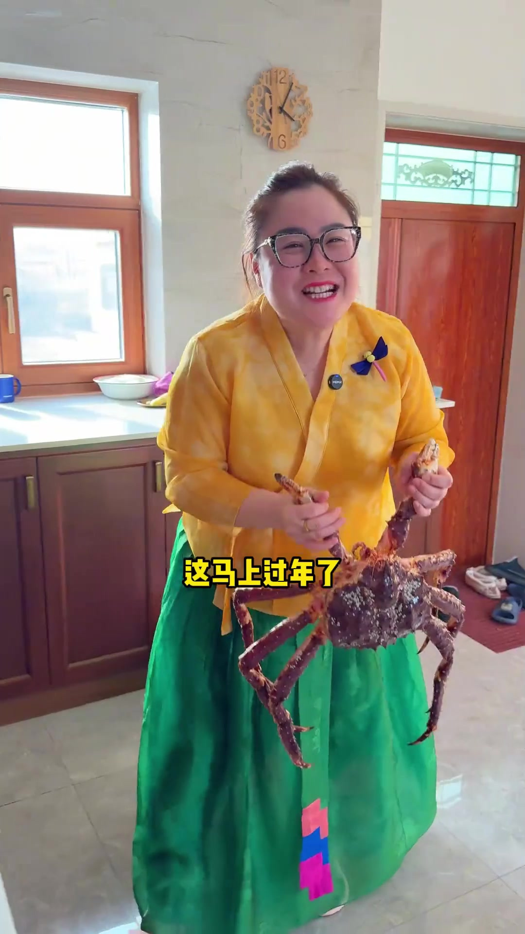 整上一只帝王蟹你们觉得行不行！一蟹三吃