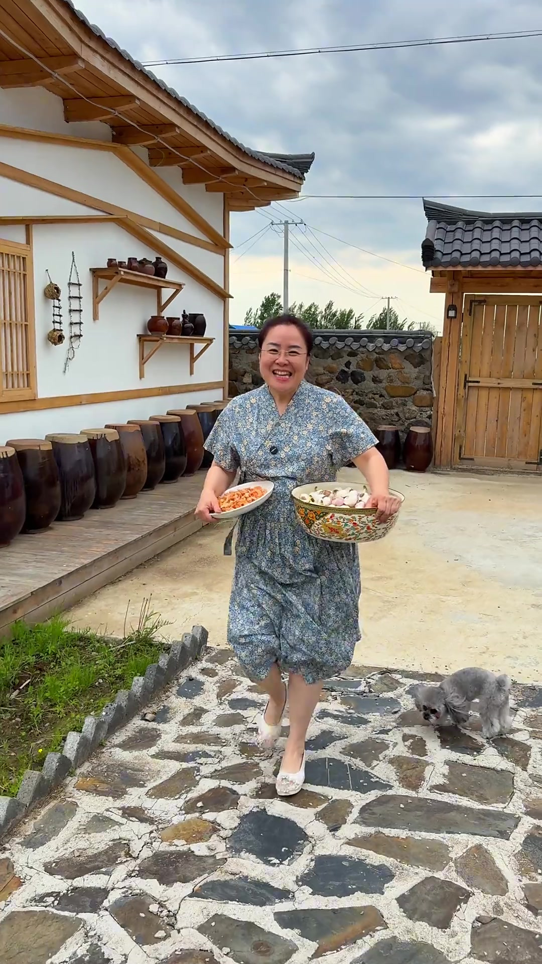 起个大早包个大蒜饺子，延边特色美食