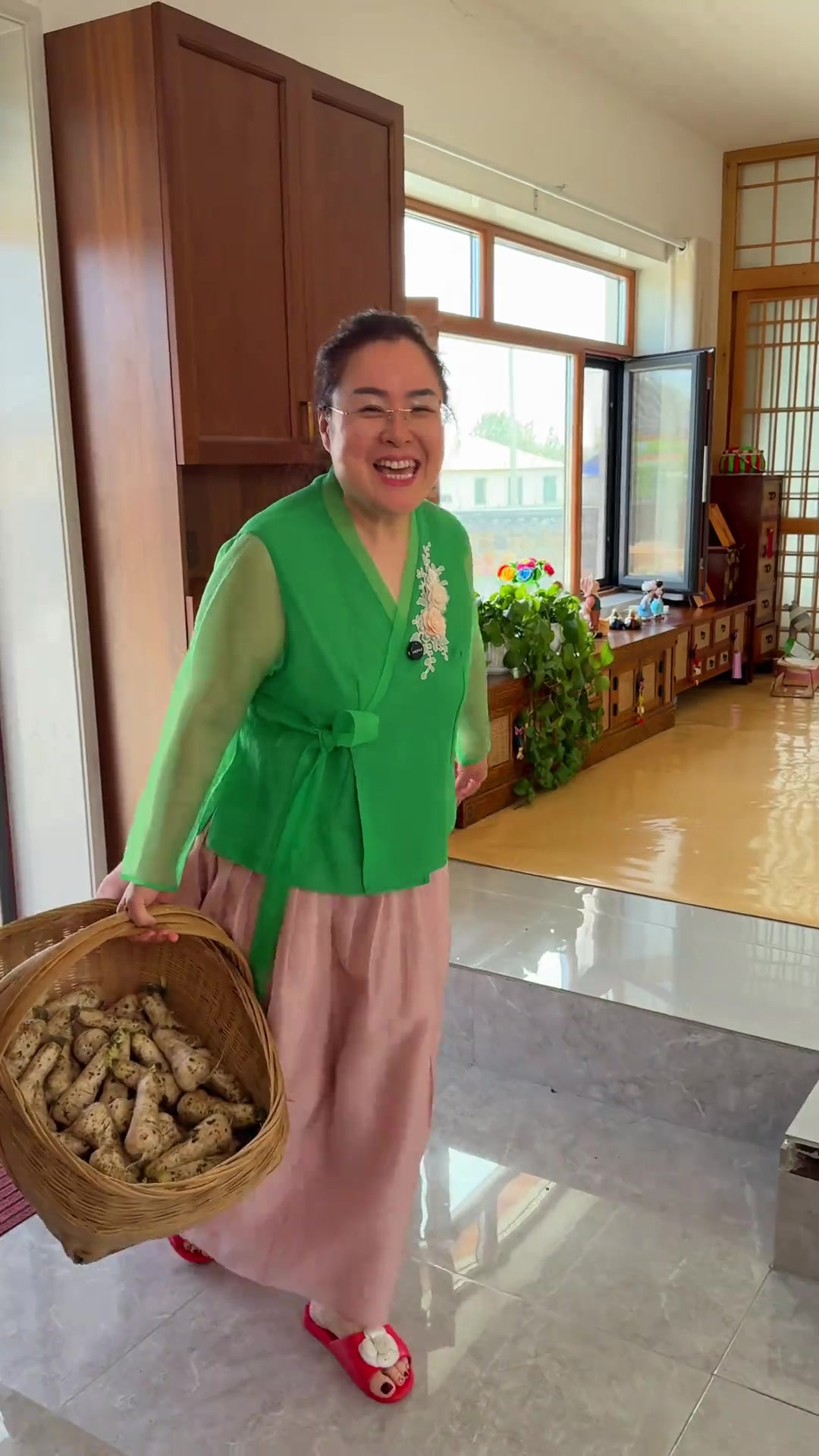 延边特色美食，小伙萝卜泡菜