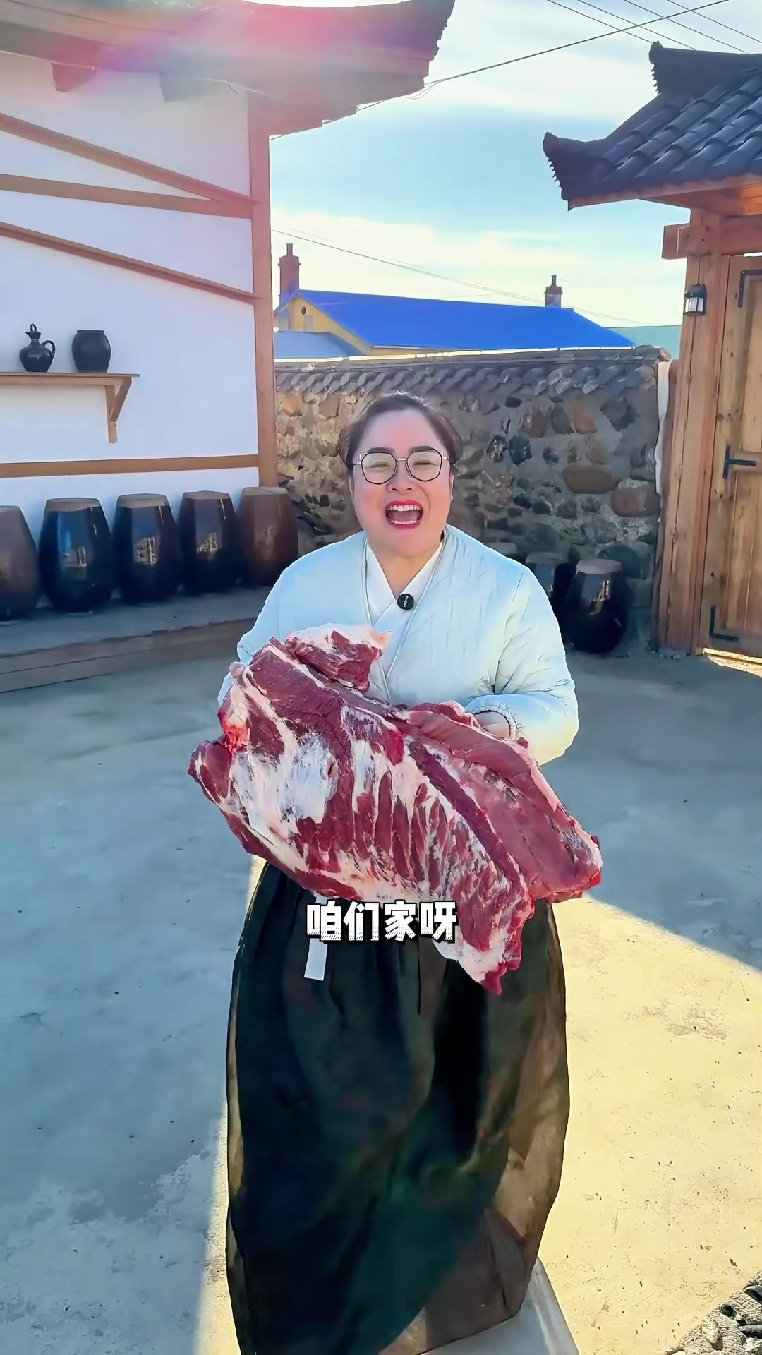 今天做道东北名菜大丰收!我的农村生活