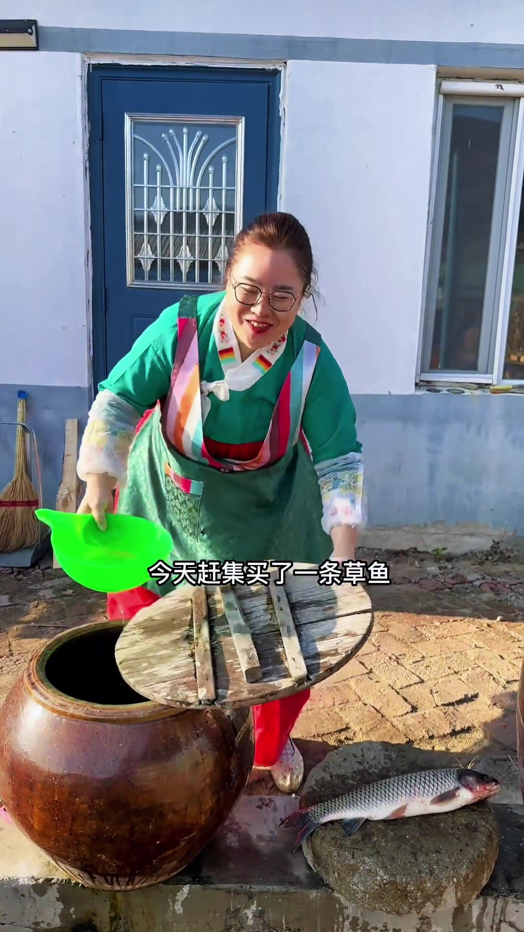 东北猫冬生活，买了条草鱼琢磨着做一个烤鱼吃