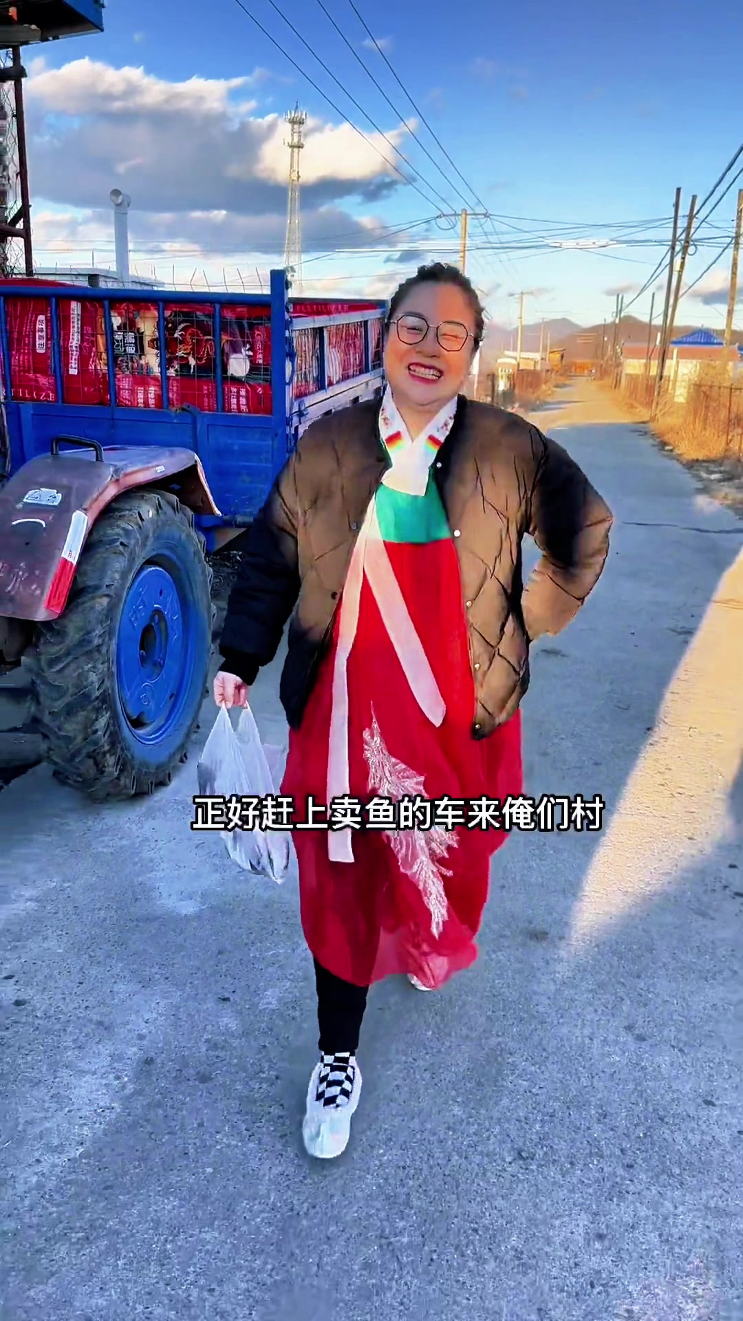 东北猫冬生活，给老公做个辣焖明太鱼