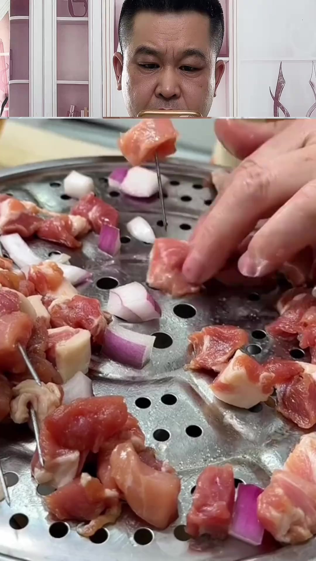 这个穿羊肉串的小妙招太绝了啦