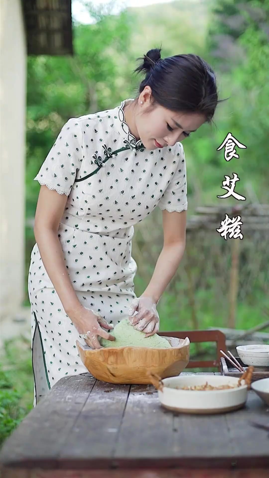 又是吃艾糍的季节,广东特色民间糕点