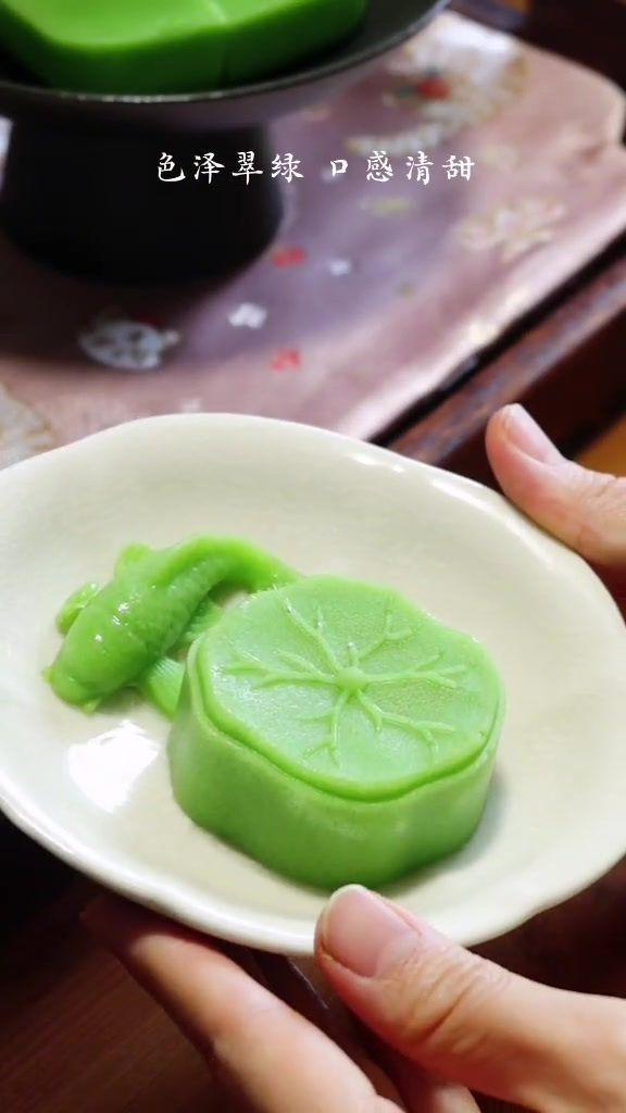 《甄嬛传》淳常在爱吃的翠玉豆糕