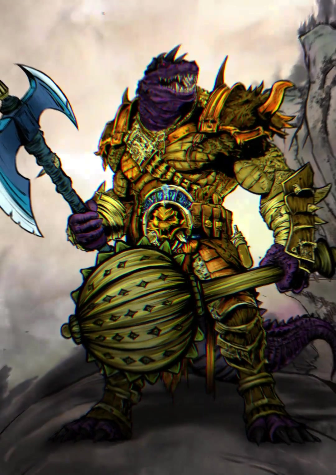 接下来登场的是 -“鳄鱼头领！”