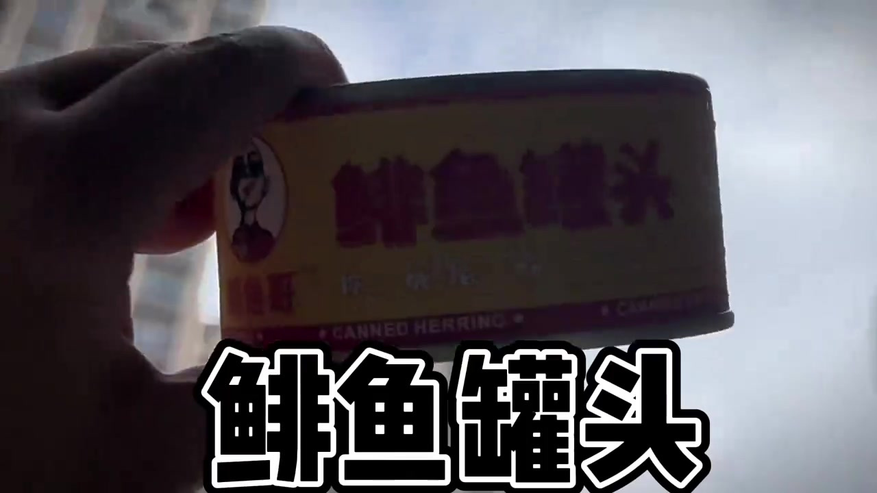 挑战吃鲱鱼罐头,狗见了都含着眼泪吐了半宿