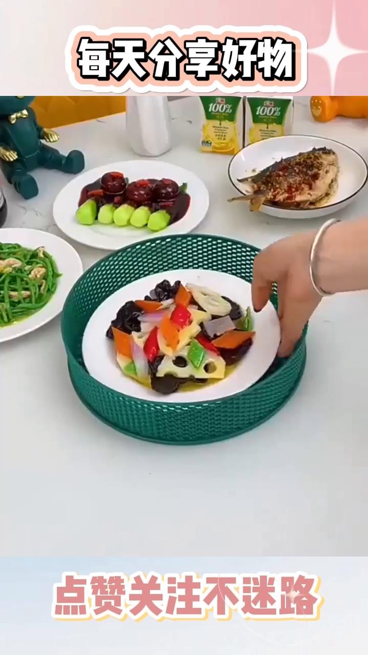 叠加镂空菜罩餐桌食物饭菜罩
