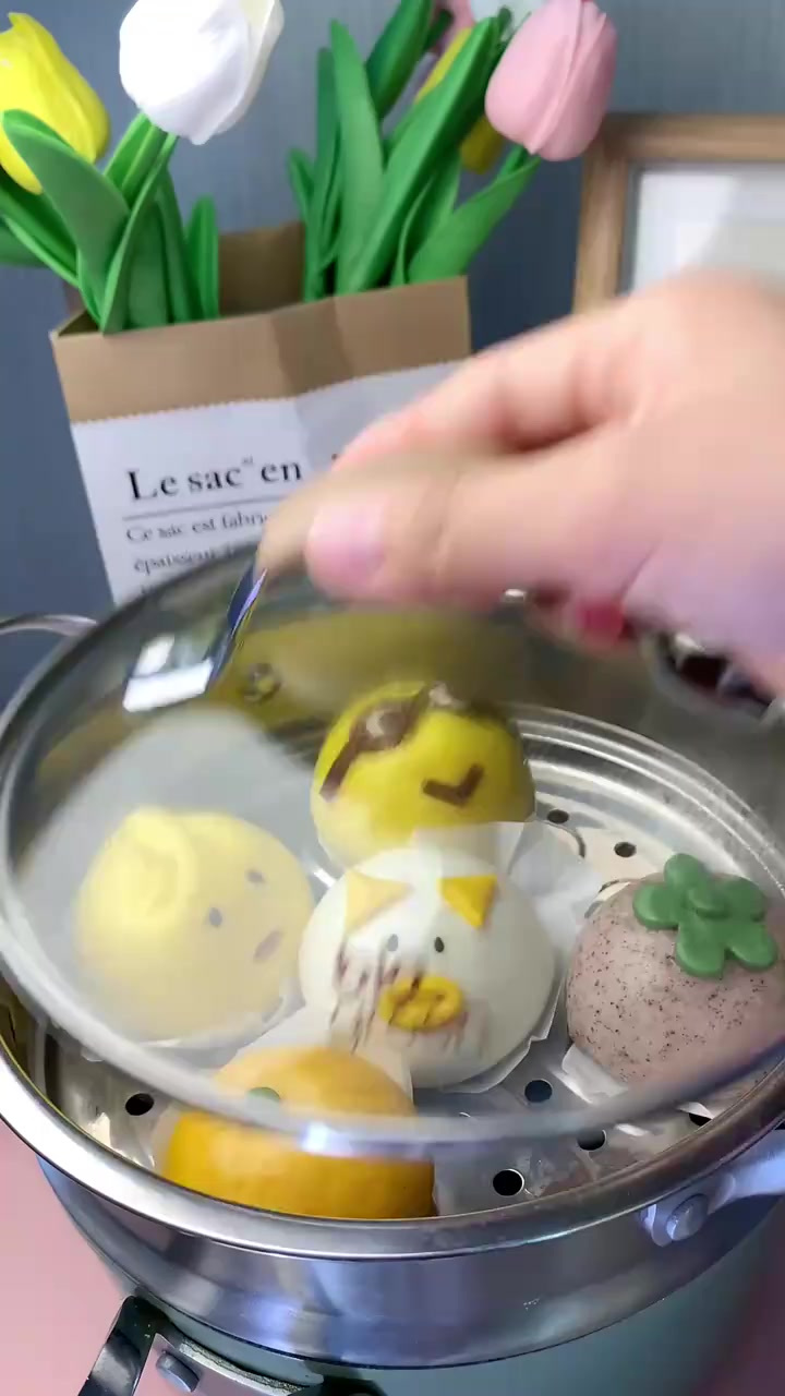 早餐给孩子安排这个卡通包,简单快速