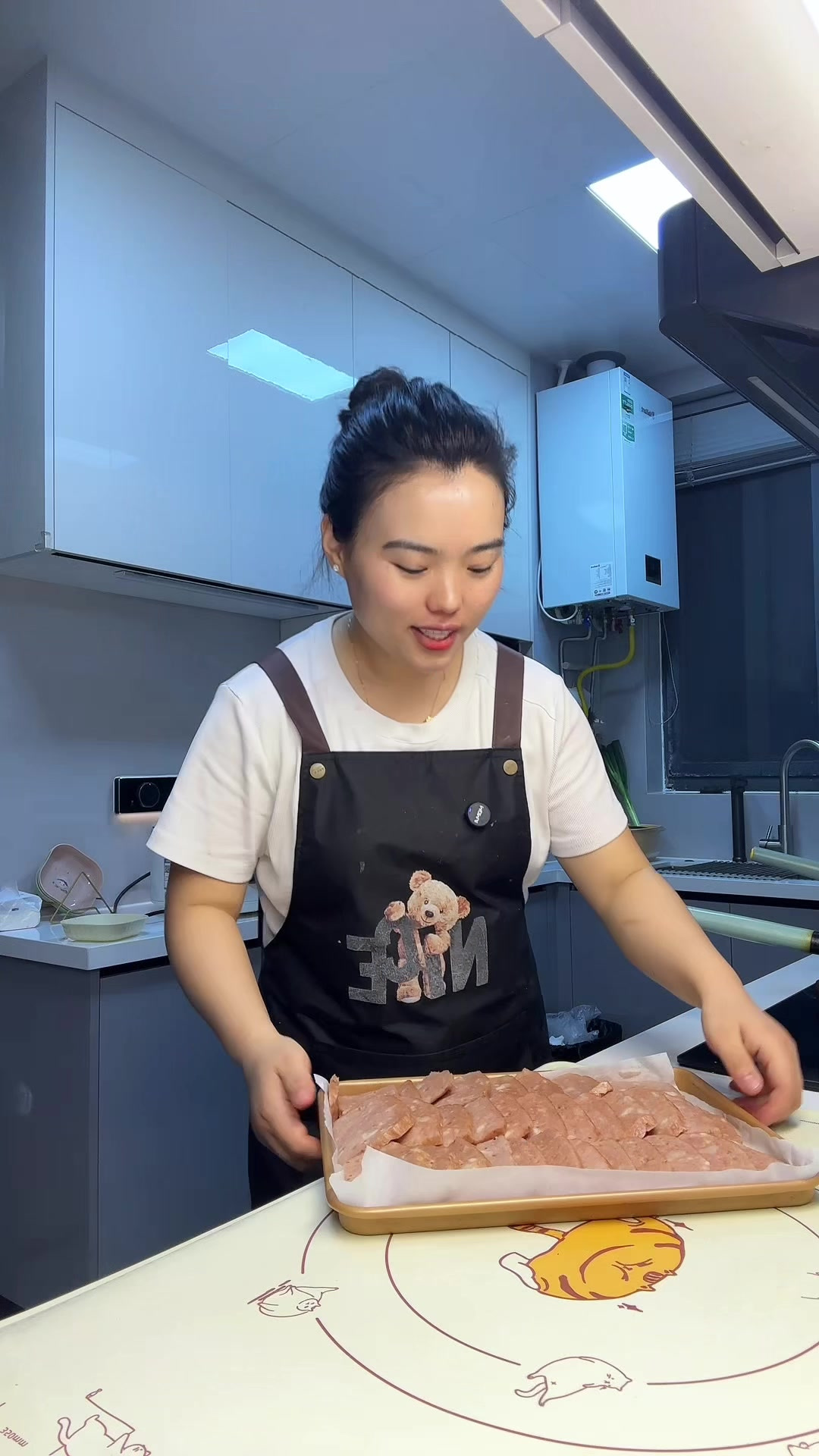 家庭版自制午餐肉，满满的肉香太好吃了