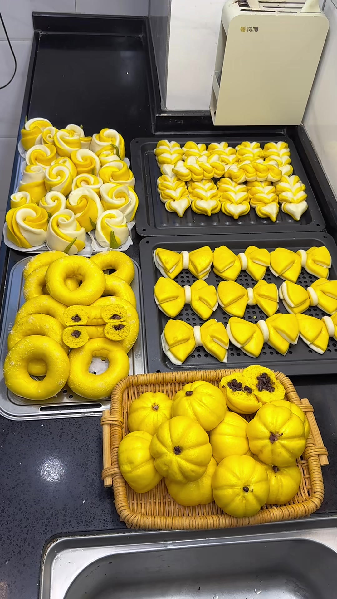 用一个南瓜解锁一周主食备餐馒头,花样多多