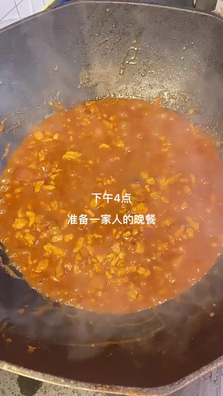 催了我半个月的教程,儿子点名要吃的肉酱拌面