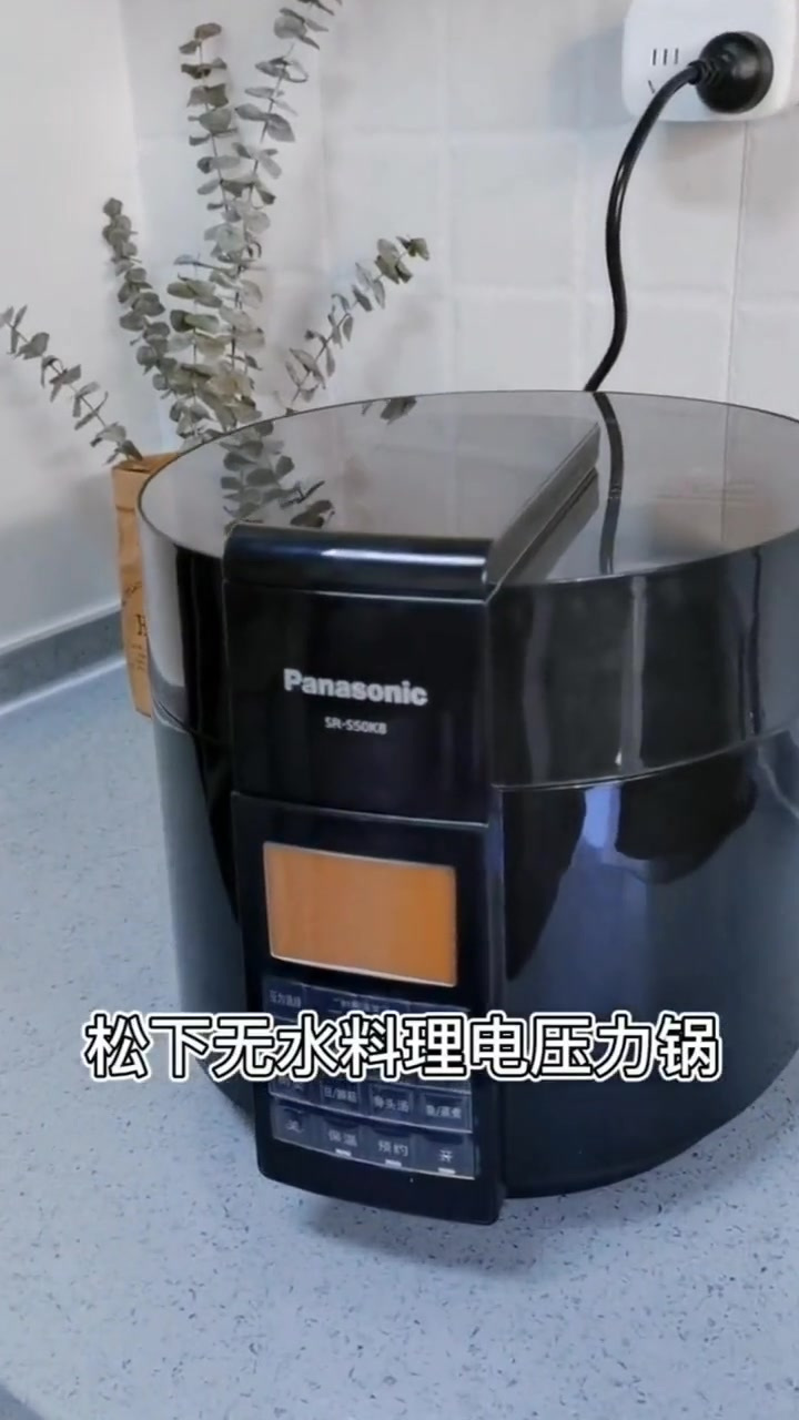 松下家用压力锅 无水料理5L电压力锅大容量料理锅多功能