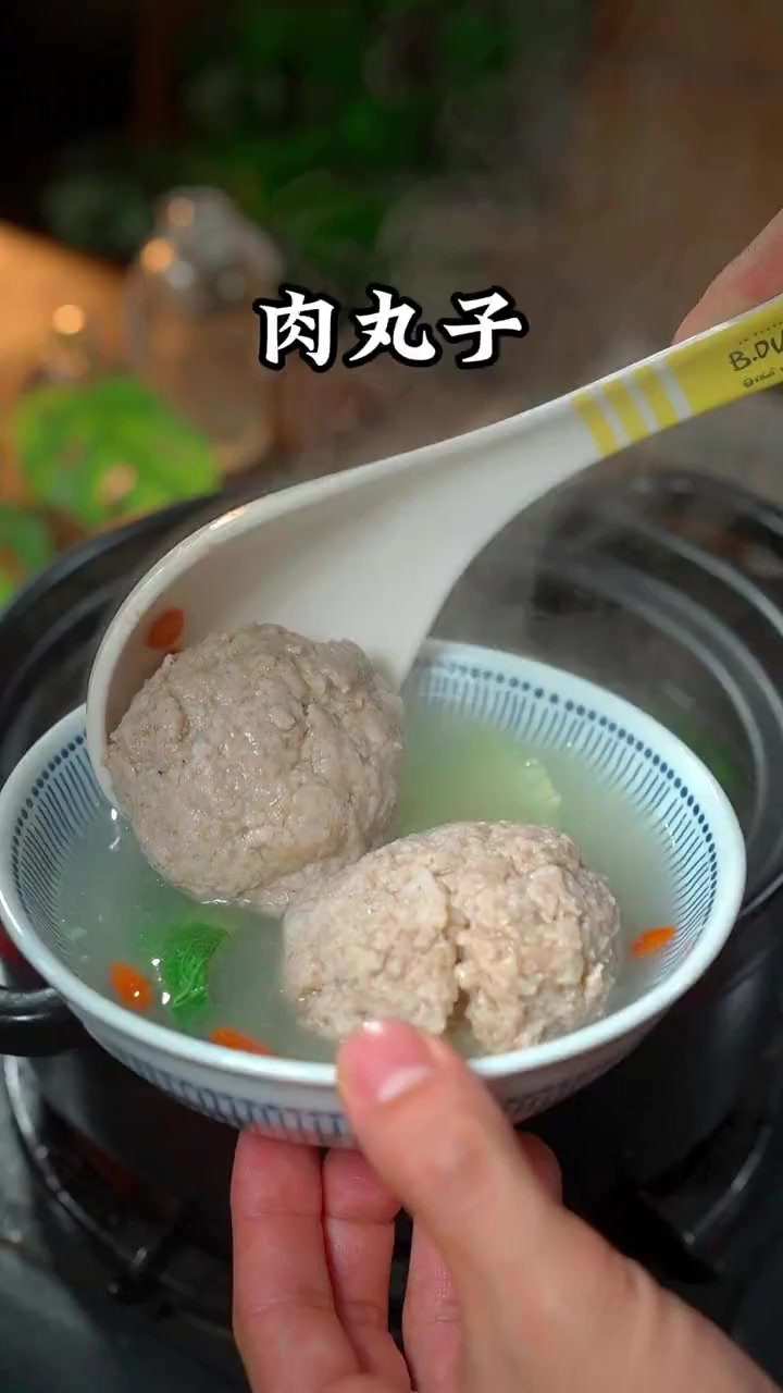 家庭版肉丸子制作方法你可要看好了,这是家庭版肉丸子的制作方法