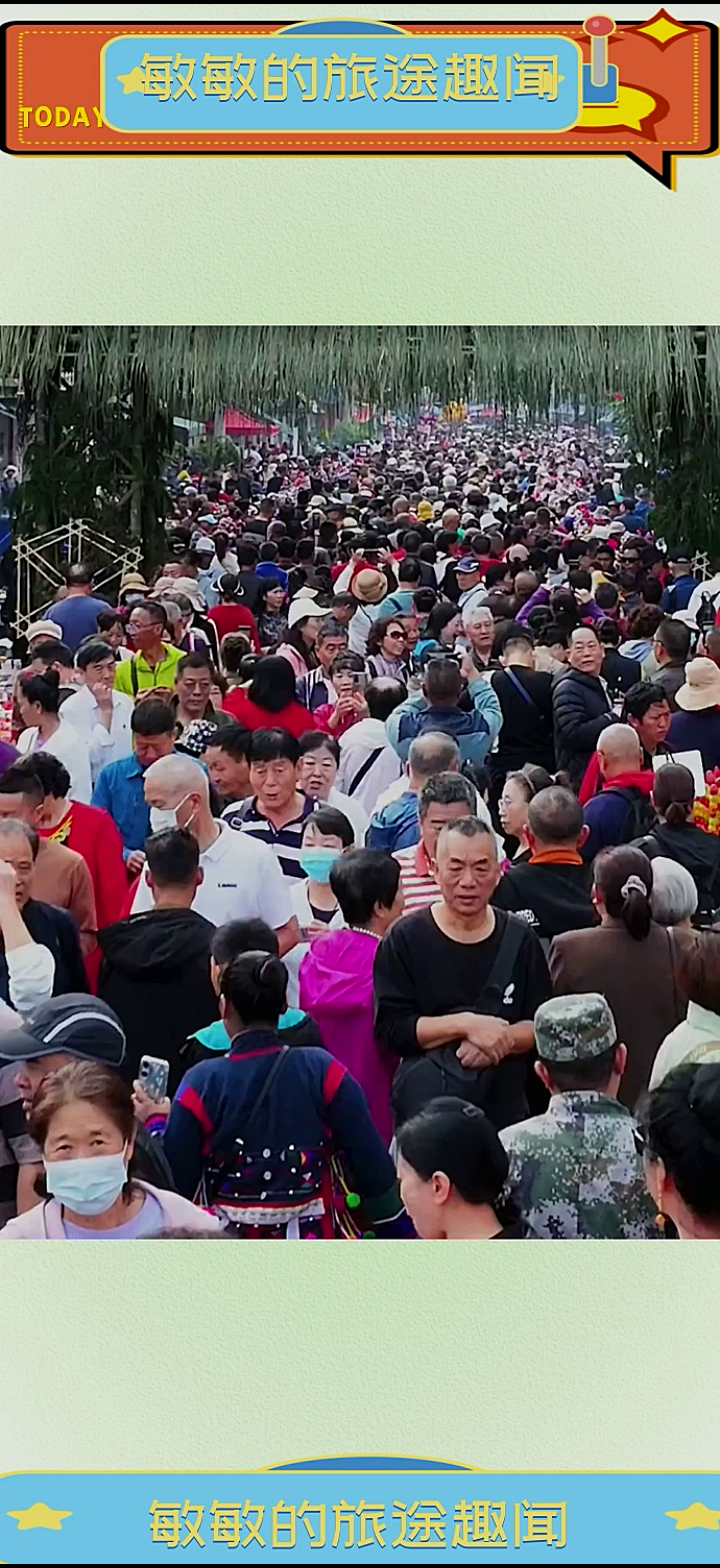 西双版纳嘎汤帕节太热闹了,暖冬旅居大军已经不断涌入西双版