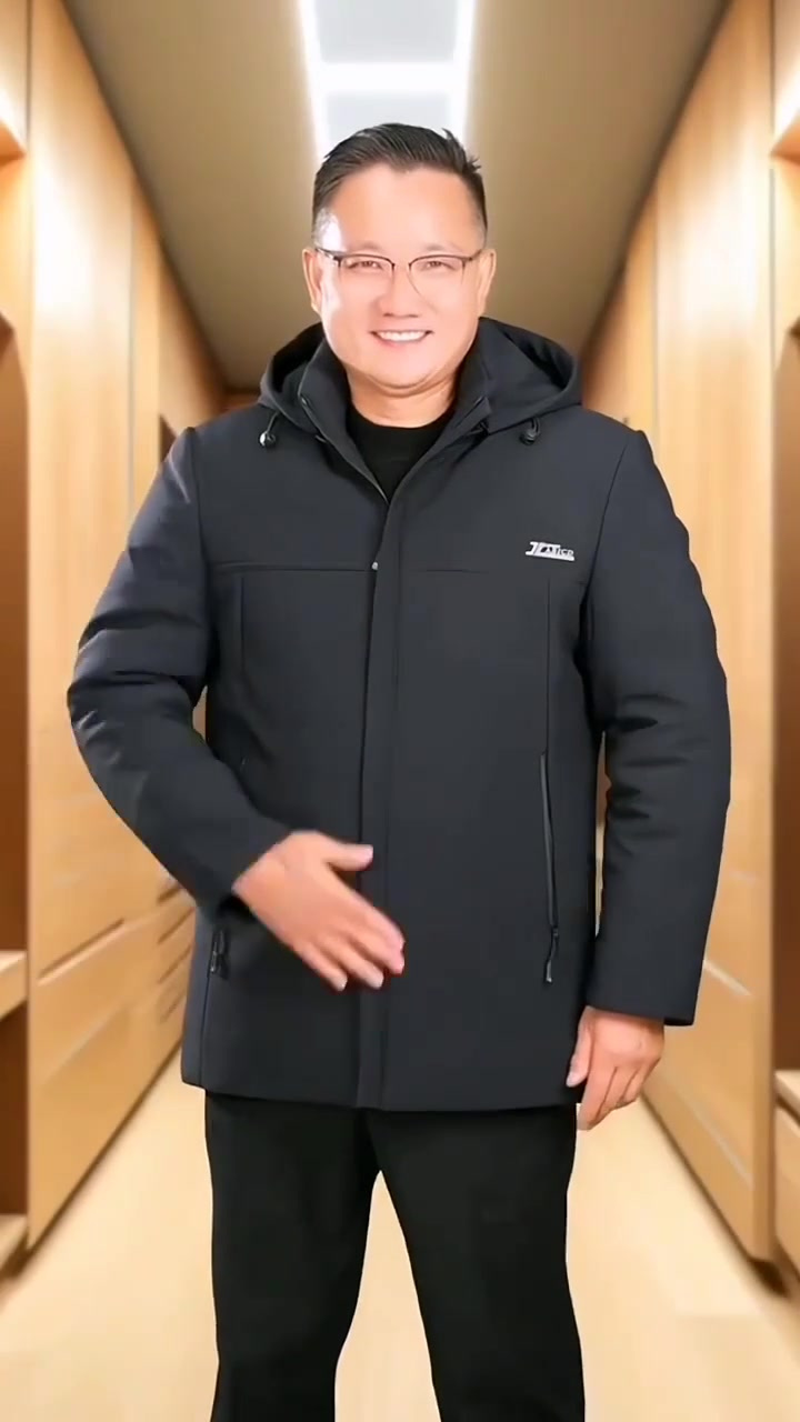 高档海宁制定,金貂绒派克服诠释了冬季的优雅风采