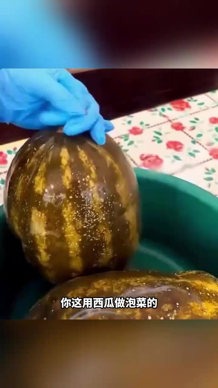 老外的西瓜泡菜呀