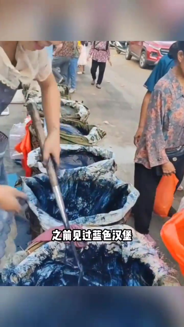 奇妙颜色美食探秘:蓝色汉堡与可乐的另类体验