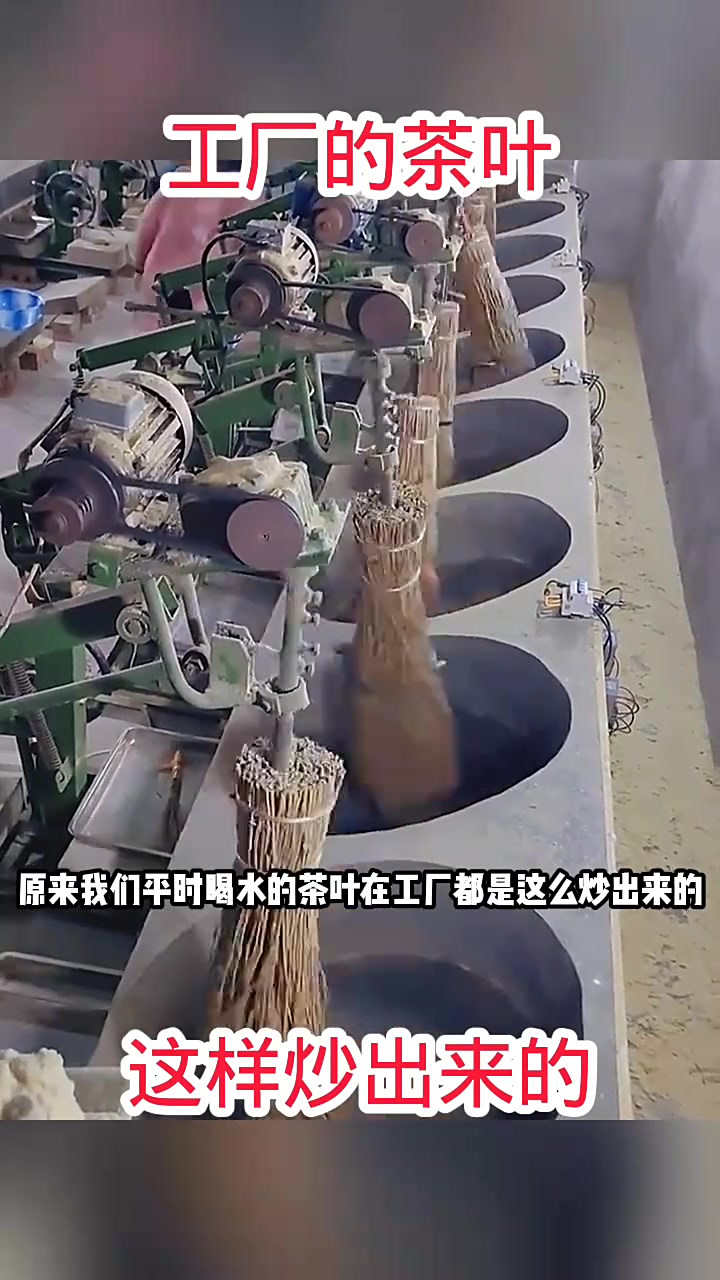 工厂机器炒茶:为何碎叶成主流?