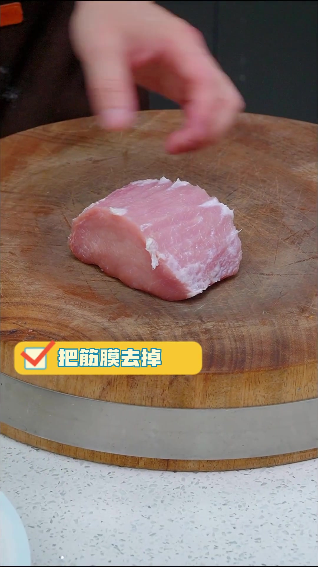 肉丸子你像我这样做,简单方便,Q弹又好吃