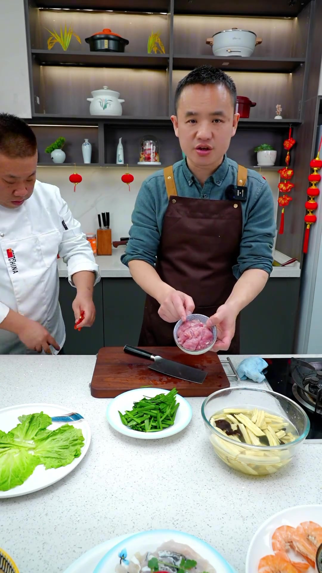 家常菜肉炒腐竹,鲜香入味,好吃又下饭