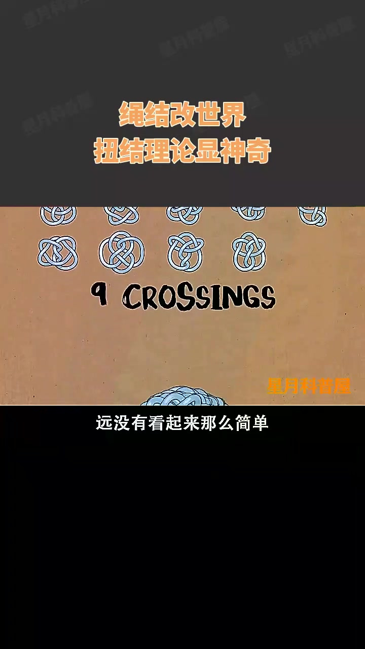 绳结改世界,扭结理论显神奇!
