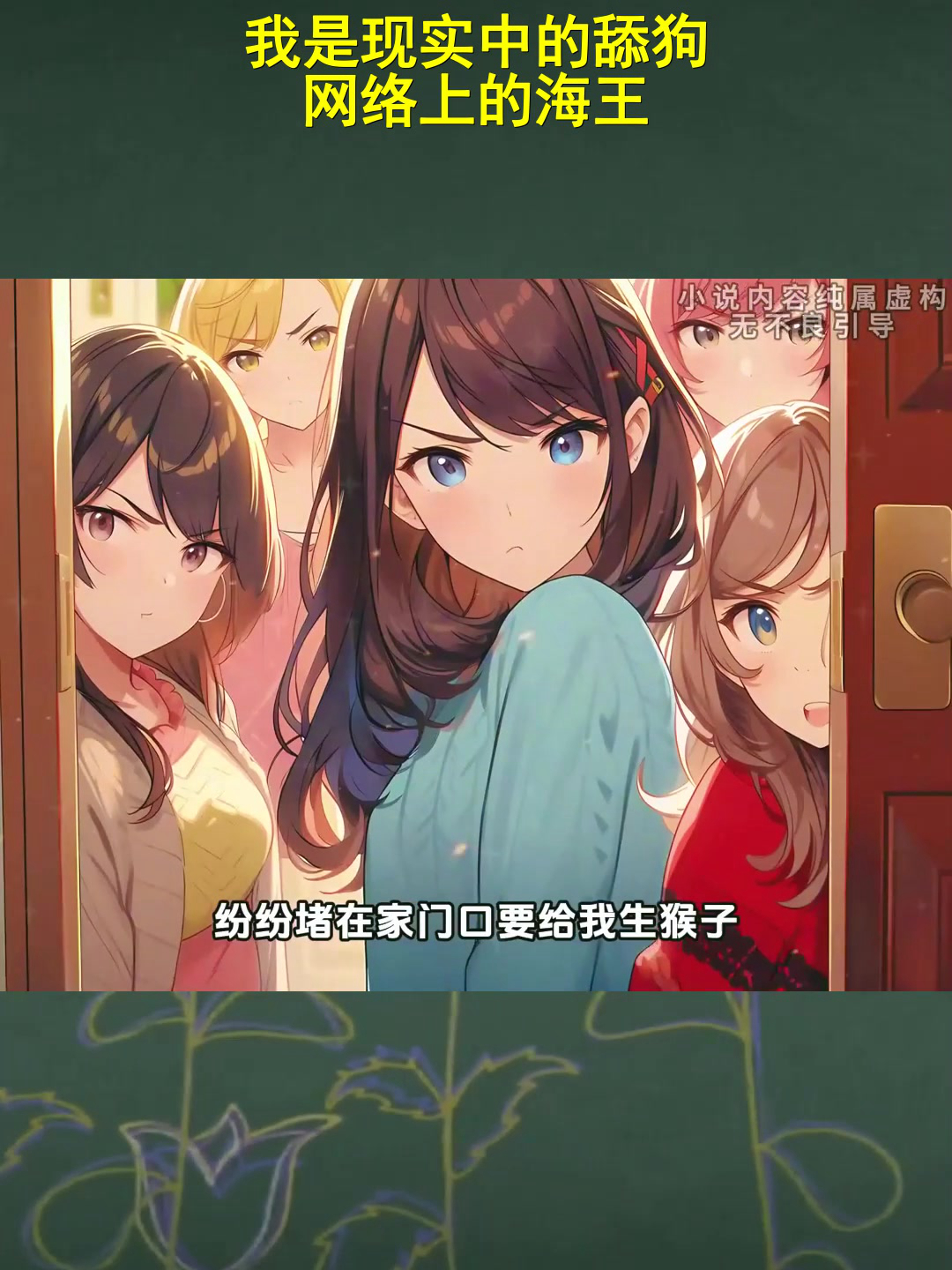 我是现实中的舔狗 网络上的海王