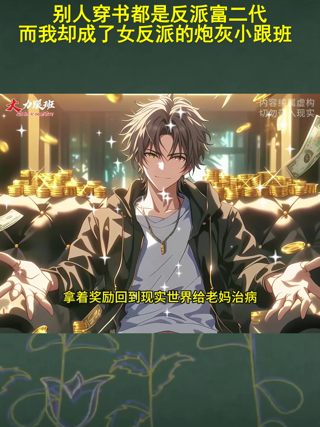 别人穿书都是反派富二代,而我却成了女反派的炮灰小跟班