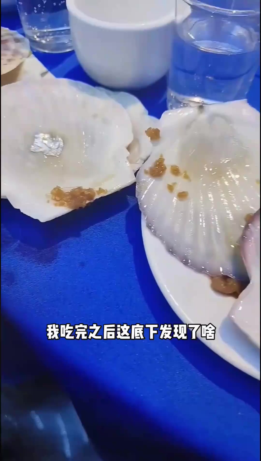 “创新商机:扇贝中意外发现锡纸,养殖获利新途径!”