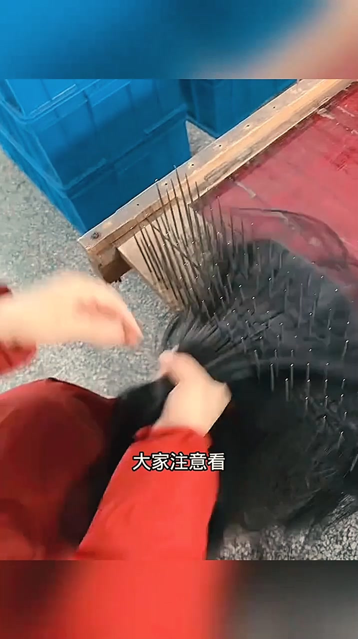 假发制作过程,原来这样制作的!