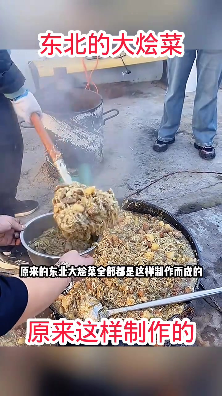 惊呆!东北大烩菜制作揭秘,只需一锅炖煮,但为何看起来没食欲?